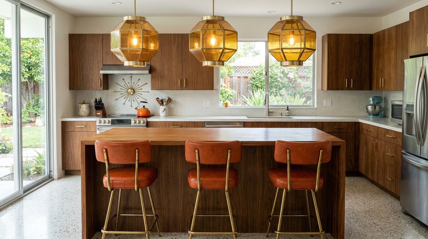 Mid Century Kitchen