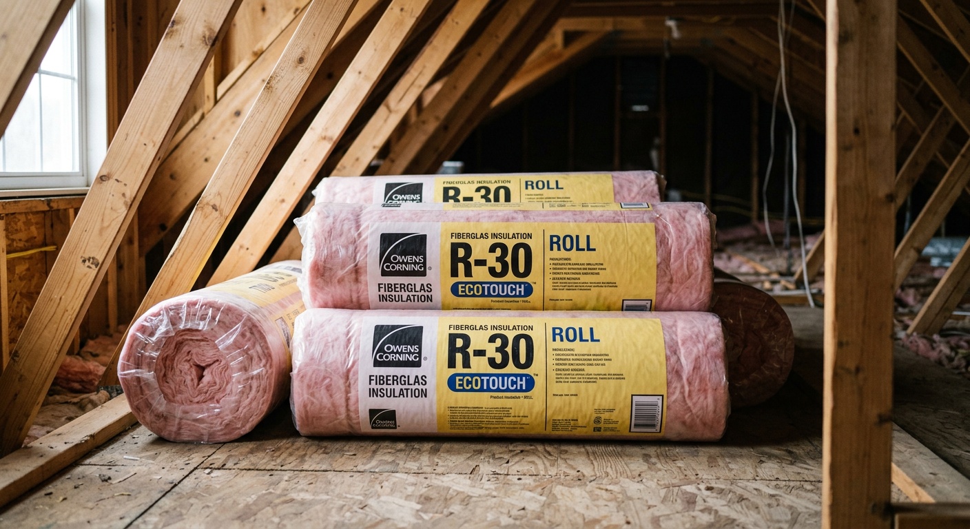 Attic insulation upgrades